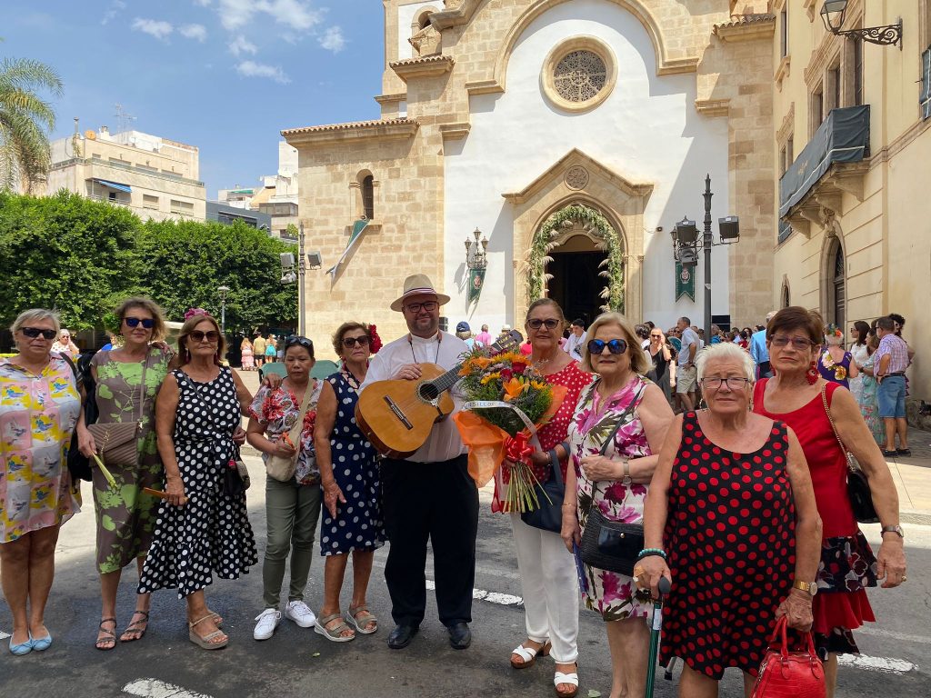 Ofrenda Floral en la Diócesis de Almería