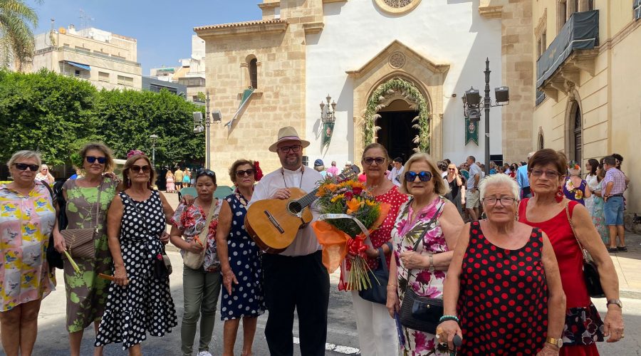 Ofrenda Floral en la Diócesis de Almería