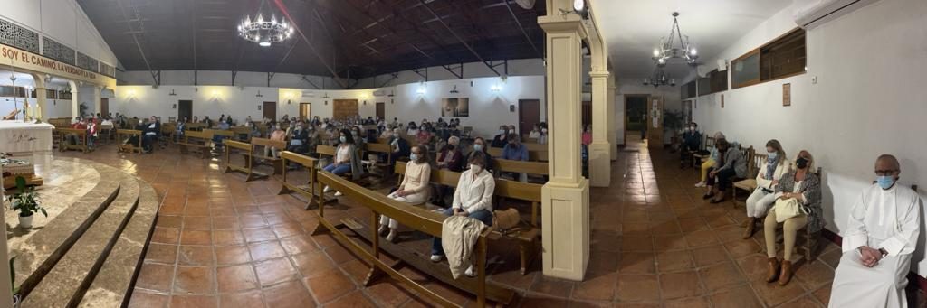 La comunidad de Cursillos de Córdoba celebrando Hora Apostólica