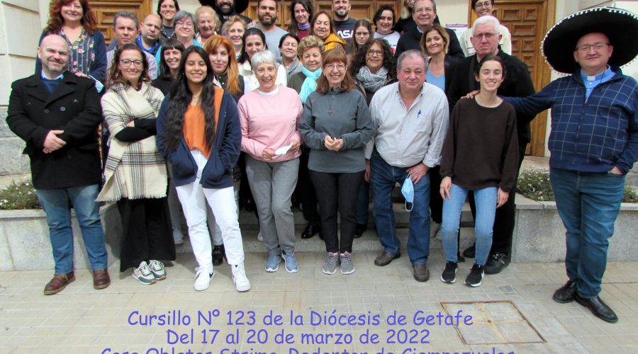 Cursillo 123 de la Diócesis de Getafe