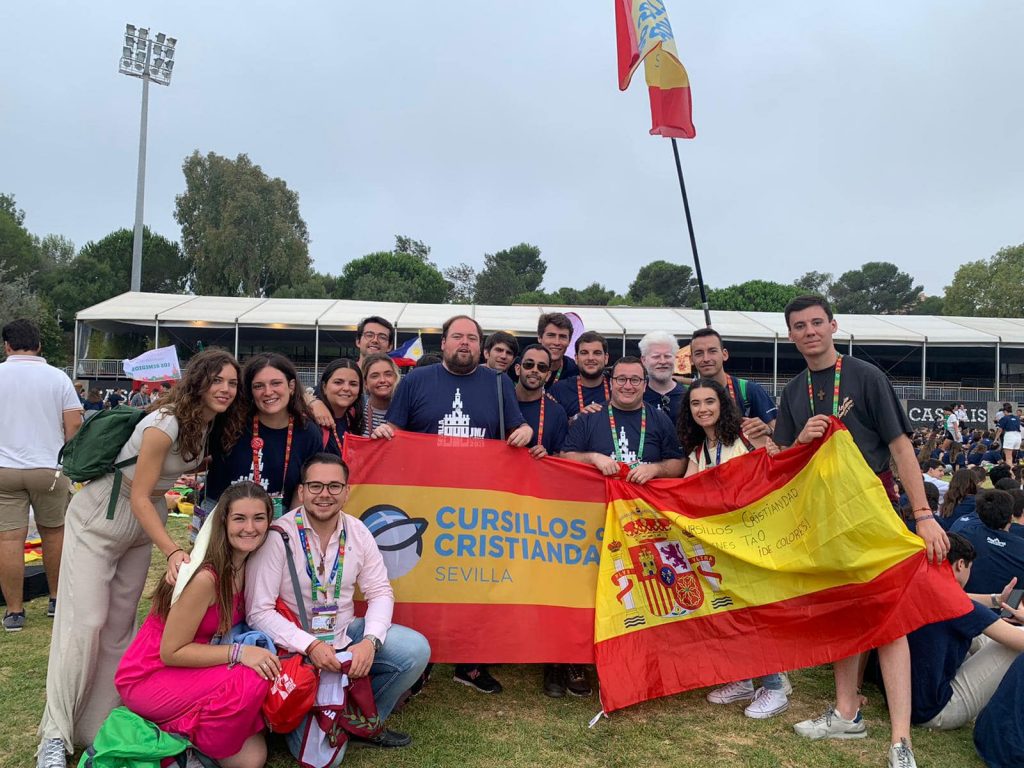Los jóvenes de Cursillos de la Diócesis de Jaen en la JMJ