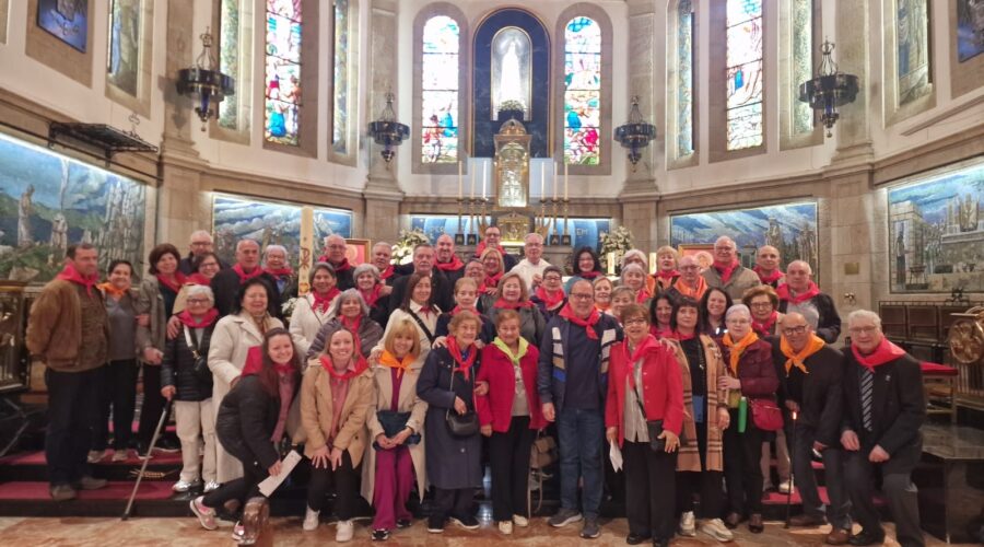 Encuentro de Cursillistas en Fátima de la Diócesis de Ourense